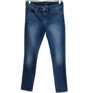 Lucky Brand Lolita Skinny Faded Jeans Streetwear Rustic Boho Women's Size 6